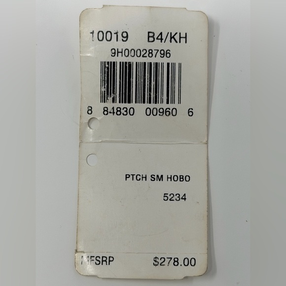 Coach Black Women's Monogram and Leather Small Hobo Bag - Picture 10 of 10